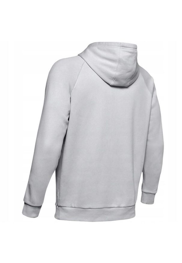 Under Armour - Męska Bluza Polarowa Rival. Kolor: szary. Materiał: polar