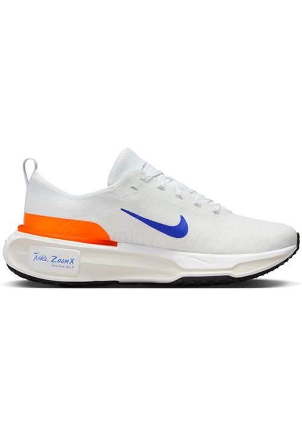 Buty do chodzenia damskie Nike Zoomx Invincible. Zapięcie: sznurówki. Kolor: biały. Materiał: syntetyk, tkanina, materiał. Szerokość cholewki: normalna. Sport: turystyka piesza
