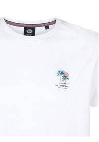 Petrol Industries T-Shirt M-1050-TSR644 Biały Regular Fit. Kolor: biały. Materiał: bawełna #4