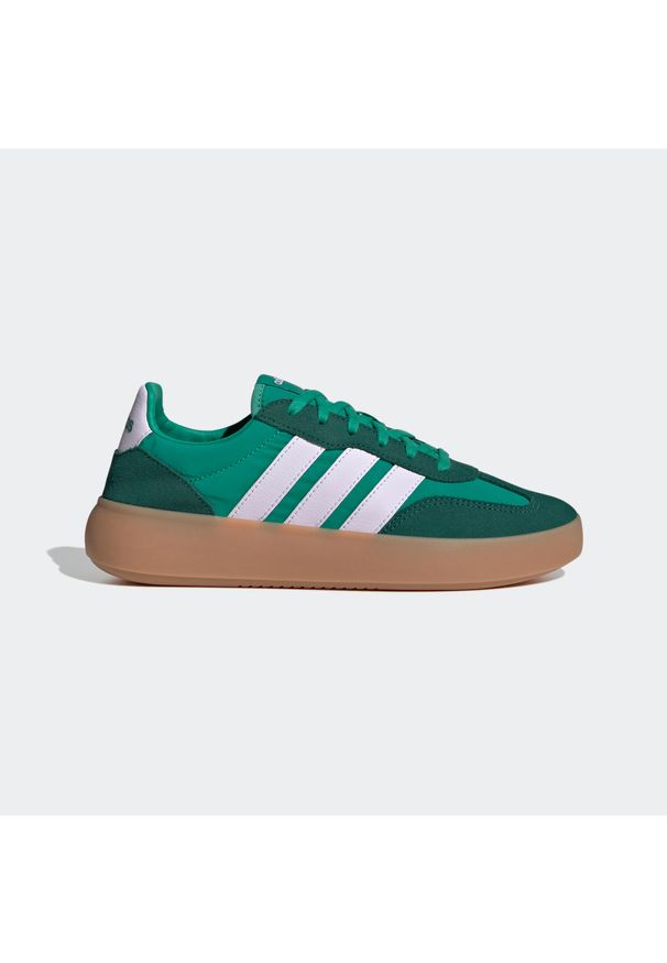 Adidas - Buty damskie ADIDAS Barreda Decode. Kolor: zielony. Materiał: nylon, guma, kauczuk, zamsz. Sport: turystyka piesza