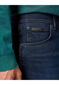 Lee - WRANGLER MĘSKIE SPODNIE JEANSOWE TEXAS SLIM MIDNIGHT RODEO 112358219 W12S017433