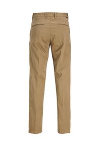 Jack & Jones Chinosy Kane 12268490 Brązowy Regular Fit. Kolor: brązowy. Materiał: bawełna #6