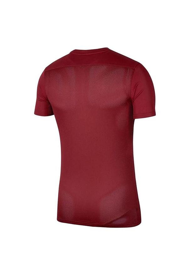 Nike - Męska Koszulka Z Długim Rękawem Park VII. Kolor: czerwony. Długość rękawa: długi rękaw. Długość: długie. Sport: turystyka piesza