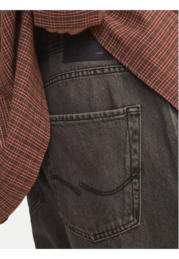 Jack & Jones Jeansy Ron Original 12270068 Czarny Baggy Fit. Kolor: czarny