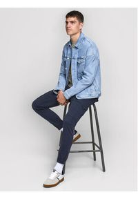 Jack & Jones - Jack&Jones Spodnie materiałowe Paul 12169582 Granatowy Tapered Fit. Kolor: niebieski. Materiał: bawełna #3
