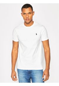 Polo Ralph Lauren T-Shirt 710680785 Biały Custom Slim Fit. Typ kołnierza: polo. Kolor: biały. Materiał: bawełna #1