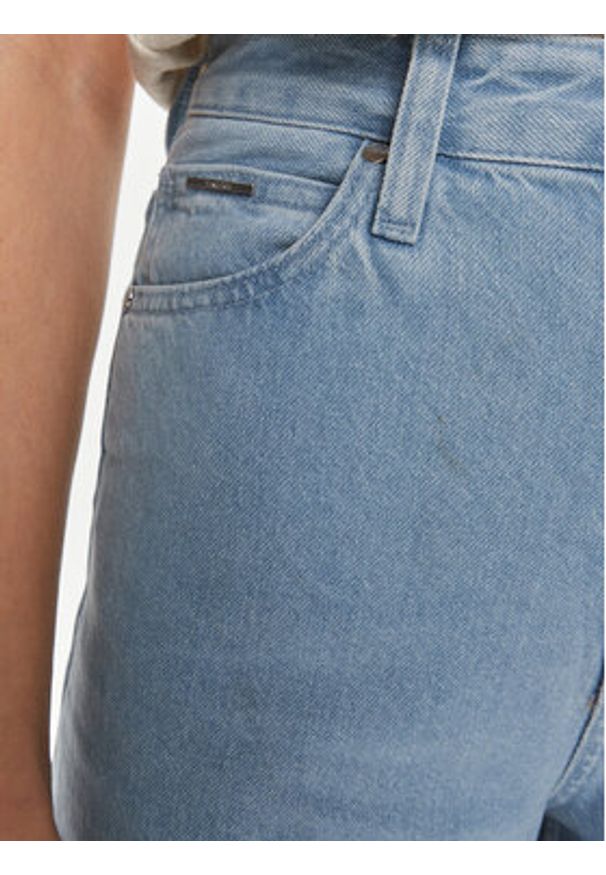 Calvin Klein Jeansy K20K206579 Niebieski Wide Leg. Kolor: niebieski