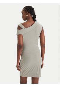 Guess Sukienka codzienna W6GK23 K3017 Khaki Regular Fit. Okazja: na co dzień. Kolor: brązowy. Materiał: syntetyk. Typ sukienki: proste. Styl: casual #3