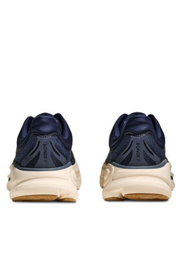 HOKA - Hoka Buty do biegania Bondi 9 1162011 Granatowy. Kolor: niebieski. Materiał: materiał