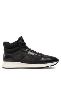Fabi Sneakersy FU0351 Czarny. Kolor: czarny. Materiał: zamsz, skóra #1