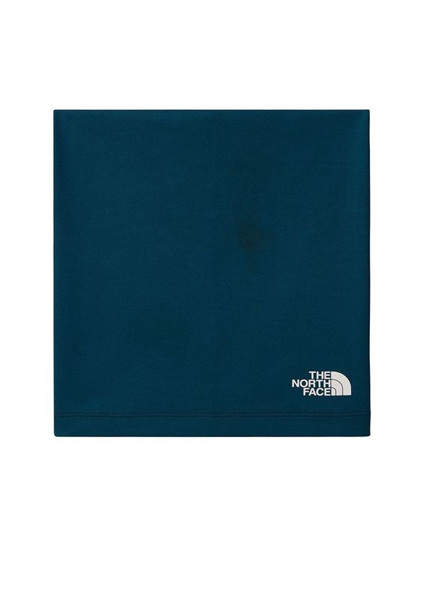 Komin The North Face Dipse Cover It 0A7WH61NO1 - niebieski. Kolor: niebieski. Materiał: tkanina, poliester, elastan, materiał. Wzór: aplikacja