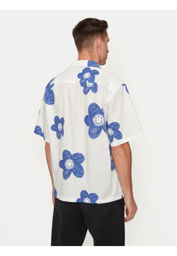 Hugo Koszula 50534201 Biały Regular Fit. Kolor: biały. Materiał: bawełna