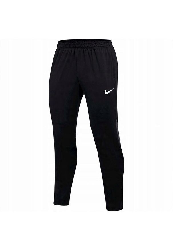 Nike - Męskie Spodnie Do Biegania Academy Pro DriFIT. Kolor: czarny. Materiał: dresówka