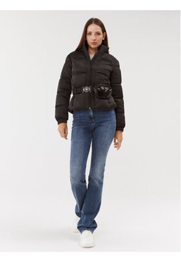 Guess Kurtka puchowa Lucia W3BL19 WEX12 Czarny Regular Fit. Kolor: czarny. Materiał: syntetyk