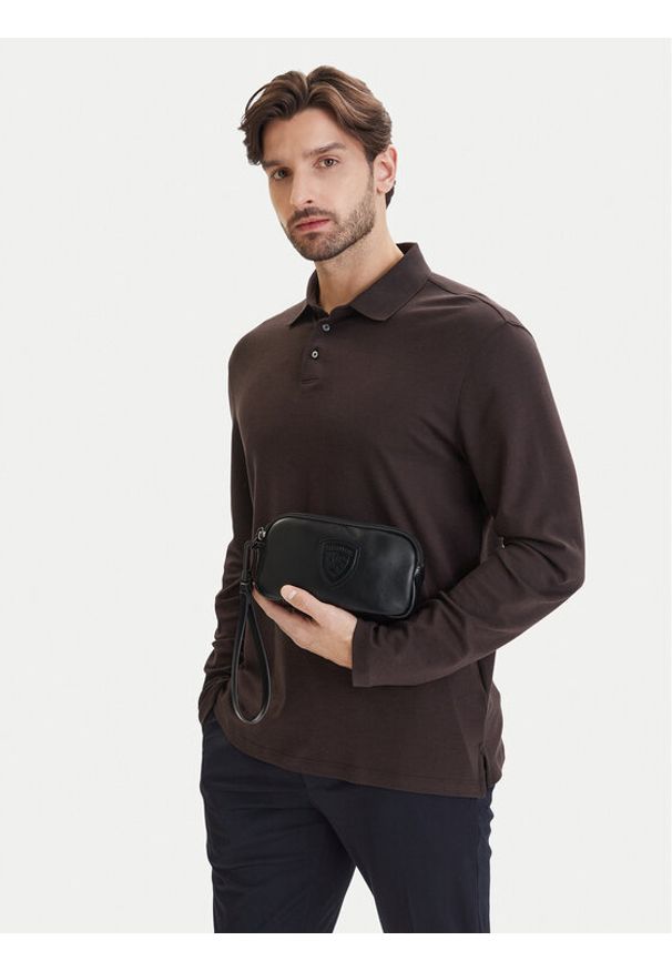 Blauer Saszetka S6TODPU01/GLI Czarny. Kolor: czarny. Materiał: skóra