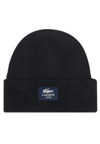 Lacoste Czapka RB3046 Czarny. Kolor: czarny. Materiał: materiał, bawełna
