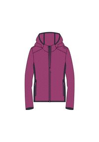 Bluza damska turystyczna CMP 34H2876. Okazja: na co dzień. Kolor: fioletowy. Styl: casual, sportowy. Sport: turystyka piesza #1