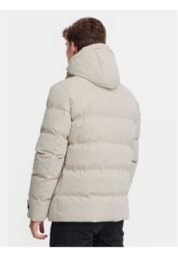 Blend Kurtka zimowa 20717483 Beżowy Regular Fit. Kolor: beżowy. Materiał: syntetyk. Sezon: zima