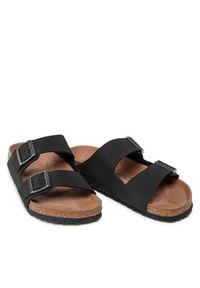 Birkenstock Klapki Arizona Bs 1019115 Czarny. Kolor: czarny. Materiał: skóra #6