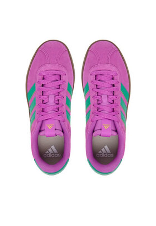 Adidas - adidas Sneakersy Vl Court 3.0 IH6515 Fioletowy. Kolor: fioletowy. Materiał: skóra, zamsz