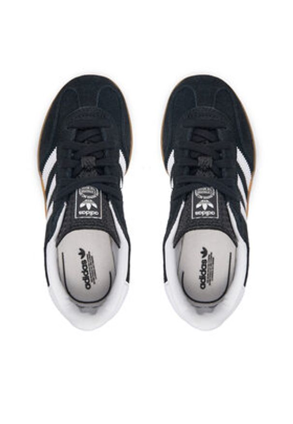 Adidas - adidas Sneakersy Gazelle Indoor IH9135 Czarny. Kolor: czarny. Materiał: skóra, zamsz. Model: Adidas Gazelle