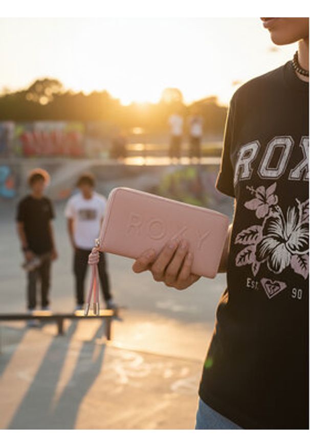 Roxy Portfel CEO-RX-W1-002-AW25 Różowy. Kolor: różowy. Materiał: materiał, syntetyk