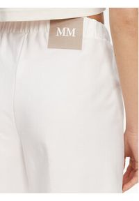 Max Mara Leisure Szorty materiałowe Texas 2516781027650 Biały Regular Fit. Kolor: biały. Materiał: syntetyk, bawełna