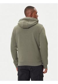 Napapijri Bluza Burgee NP0A4I5E Zielony Regular Fit. Kolor: zielony. Materiał: bawełna #4