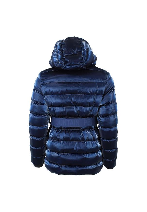 PEAK MOUNTAIN - Damska kurtka narciarska Peak Mountain. Kolor: niebieski. Sezon: zima. Sport: narciarstwo