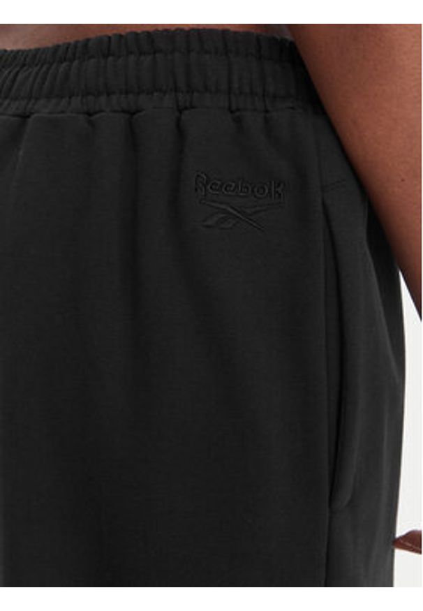 Reebok Spodnie dresowe Reebok x Ewa Chodakowska Hanna RK25624CCW Czarny Wide Leg. Kolor: czarny. Materiał: syntetyk