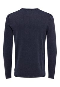 Only & Sons Sweter 22006806 Granatowy Regular Fit. Kolor: niebieski. Materiał: bawełna #6