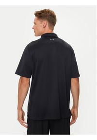 Under Armour Polo UA Tech 1290140 Czarny Loose Fit. Typ kołnierza: polo. Kolor: czarny. Materiał: syntetyk
