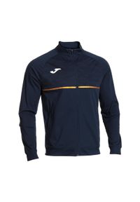 Bluza do biegania męska Joma Record III Full Zip. Kolor: niebieski