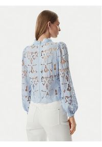 Morgan Bluzka 261-OMBRAK Niebieski jasny Regular Fit. Kolor: niebieski. Materiał: syntetyk #3