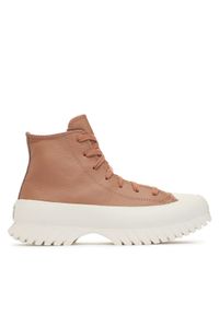 Converse Trampki Chuck Taylor All Star Lugged 2.0 A07129C Beżowy. Kolor: beżowy. Materiał: skóra