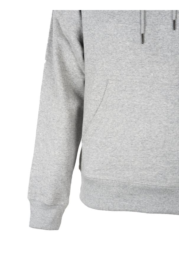Champion Bluza "Hoodie" | HBGF89H586NKA | Mężczyzna | Szary. Okazja: na co dzień. Typ kołnierza: kaptur. Kolor: szary. Materiał: poliester, bawełna. Wzór: nadruk, aplikacja. Styl: casual