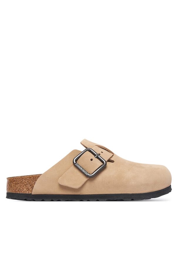 Klapki Birkenstock. Kolor: beżowy