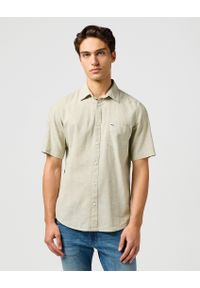 Wrangler - MESKA KOSZULA WRANGLER SS 1 PKT SHIRT TEA 112362730 #1
