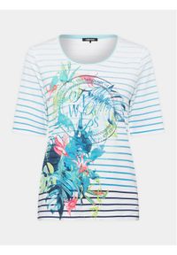 Olsen T-Shirt 11104824 Niebieski Regular Fit. Kolor: niebieski. Materiał: bawełna