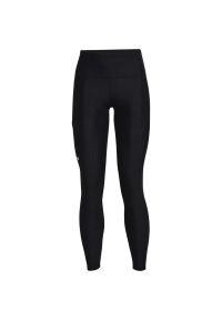 Legginsy Under Armour HG Armour HiRise Leg NS (1365336-001). Kolor: czarny. Materiał: poliester, materiał. Wzór: kolorowy. Sport: fitness #3