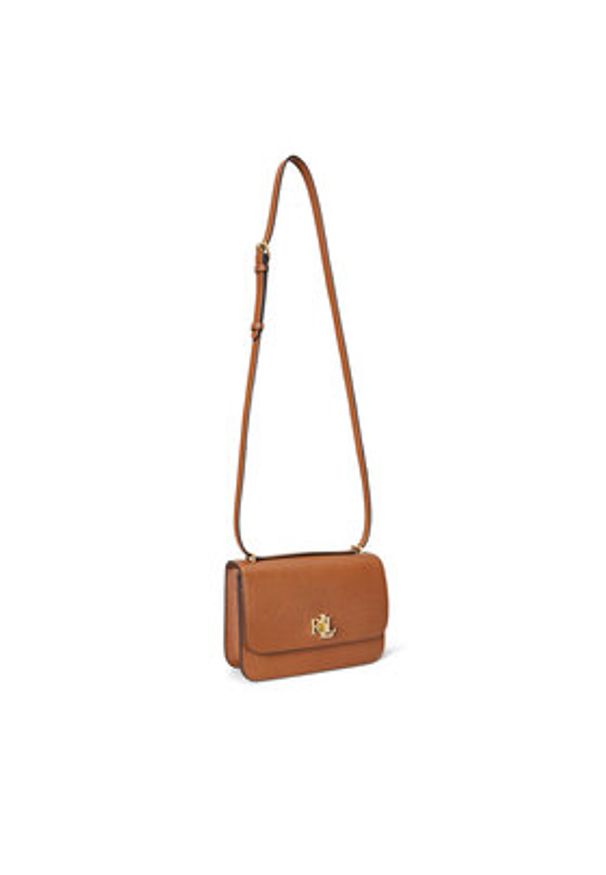 Lauren Ralph Lauren - LAUREN RALPH LAUREN Torebka 431974272001 Brązowy. Kolor: brązowy. Materiał: skórzane