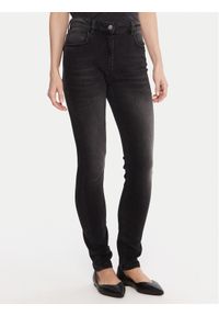 Marella Jeansy 2523186104 Czarny Skinny Fit. Kolor: czarny