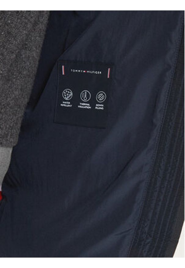 TOMMY HILFIGER - Tommy Hilfiger Kurtka puchowa WW0WW42743 Granatowy Regular Fit. Kolor: niebieski. Materiał: syntetyk