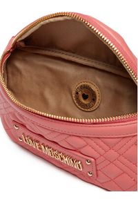 Love Moschino - LOVE MOSCHINO Saszetka nerka JC4003PP1MLA0464 Koralowy. Kolor: pomarańczowy. Materiał: skóra