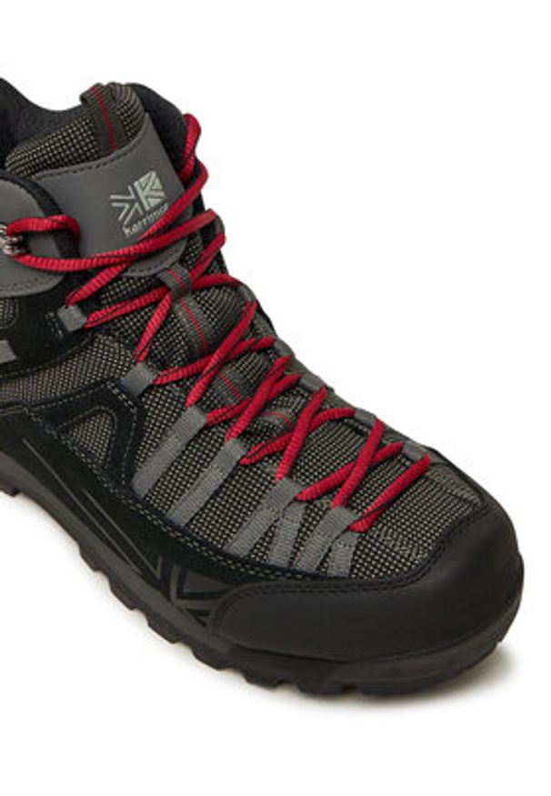 Karrimor Trekkingi Spike Mid 3 K949 Czarny. Kolor: czarny. Materiał: zamsz, skóra. Sport: turystyka piesza