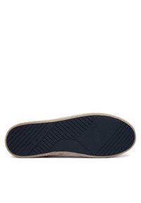 TOMMY HILFIGER - Tommy Hilfiger Espadryle Th Hi Vulc Core Jutte Canvas FM0FM05872 Szary. Kolor: szary. Materiał: materiał #4