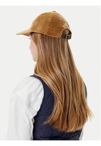 Polo Ralph Lauren Czapka z daszkiem 211A90413003 Brązowy. Kolor: brązowy. Materiał: materiał, bawełna