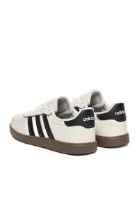 Adidas - adidas Sneakersy BREAKNET SLEEK JQ8253 WB Biały. Kolor: biały. Materiał: syntetyk, materiał #3