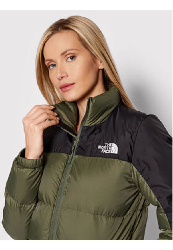 The North Face Kurtka puchowa Diablo NF0A4SVK Zielony Regular Fit. Kolor: zielony. Materiał: syntetyk, puch
