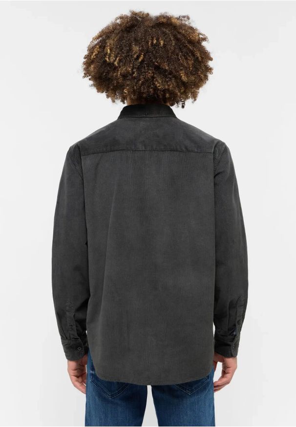 Mustang - Męska Koszula MUSTANG Iowa Pirate Black 1015628 4088